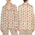 thumbnail image 1 of French Bulldog Pajama Sets For Women, Dog Christmas Pajamas, Christmas Pajamas, Family Christmas Pajamas, 1 of 5
