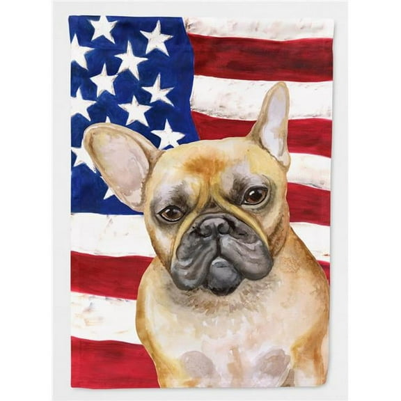 French Bulldog Patriotic Garden Flag