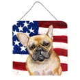 thumbnail image 1 of French Bulldog Patriotic Wall or Door Hanging Prints, 1 of 1