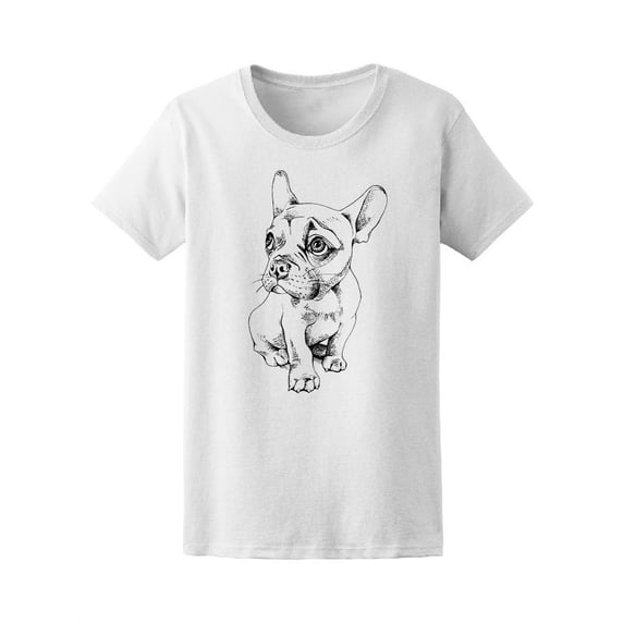 French Bulldog Puppy Dog T-Shirt Women -Image by Shutterstock, Female XX-Large