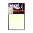 thumbnail image 1 of French Bulldog Refiillable Sticky Note Holder or Postit Note Dispenser, 3 x 3 In., 1 of 1