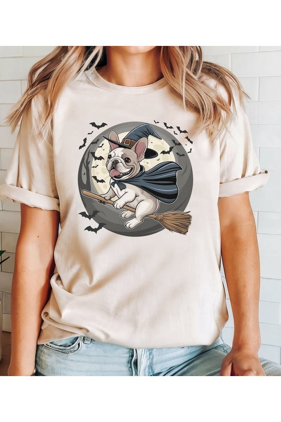 French Bulldog Shirt Cute Frenchie Shirt Halloween Shirt Halloween Dog Shirt Cute Dog Shirt Frenchie Mom Shirt Fall Shirt Spooky Season