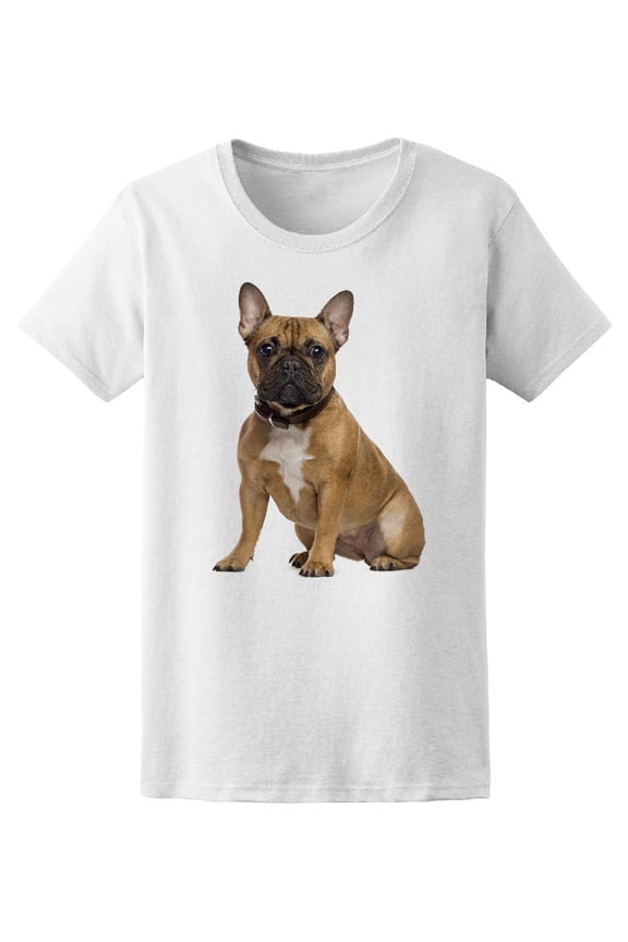 French Bulldog Sitting T-Shirt Men -Image by Shutterstock, Male Medium