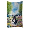 thumbnail image 1 of French Bulldog Spring Path Kitchen Towel, 1 of 2