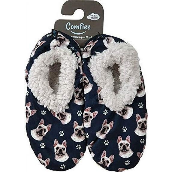 French Bulldog Super Soft Womens Slippers #23