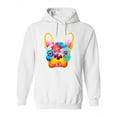 thumbnail image 1 of French Bulldog Tropical Hoodie Women -Image by Shutterstock, Female XX-Large, 1 of 4