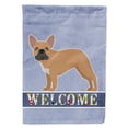 thumbnail image 1 of French Bulldog Welcome Garden Flag, 1 of 3