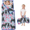 thumbnail image 1 of French Bulldog and Flower Toddler Nap Mats for Kids Preschool,Sleeping Mat Bag or Kids,Toddler Sleeping Bag,Toddler Nap Mat or Daycare, 1 of 6