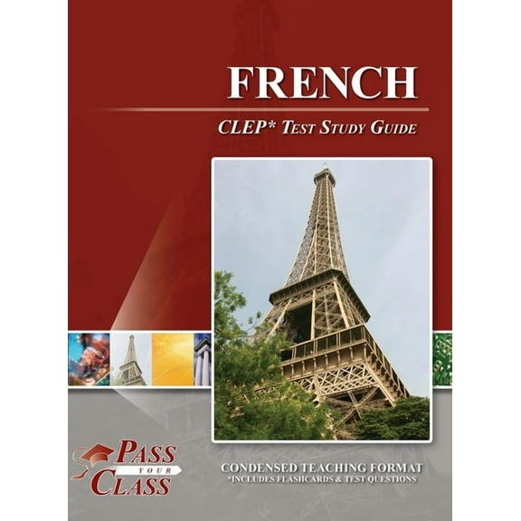 French CLEP Test Study Guide, (Hardcover)