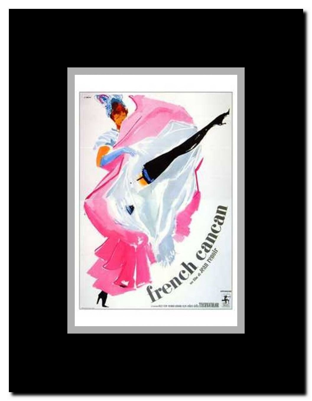 French Can Can Framed Movie Poster