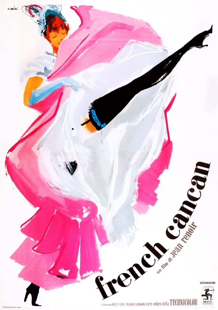 French Cancan Canvas Art - (11 x 17)