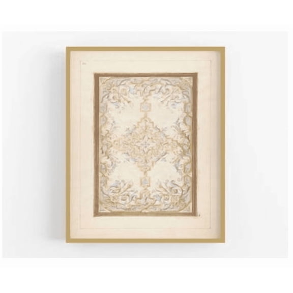 French Ceiling Design Architectural Poster Home Decor Office Wall Art