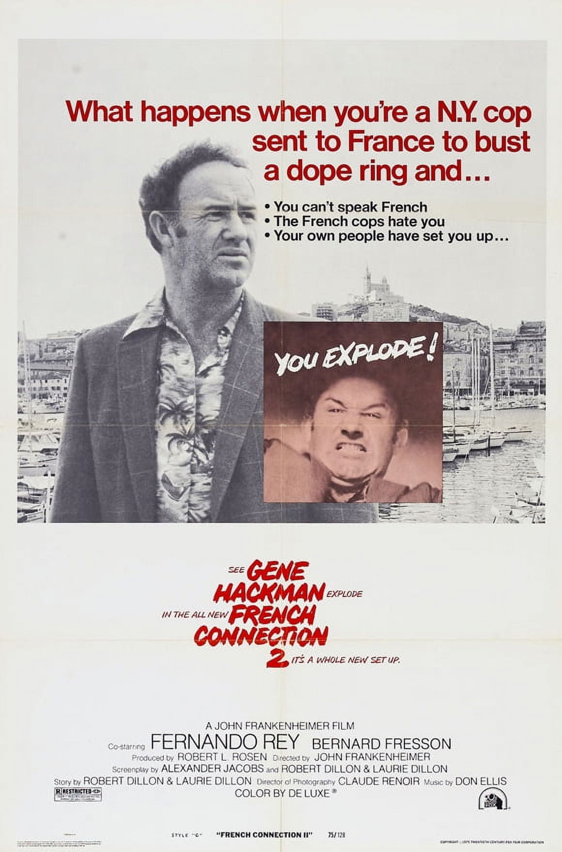 French Connection 2 movie POSTER (Style C) (27