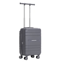 French Connection 22 inch Expandable Rolling Carry-on Luggage (Quiet Shade)