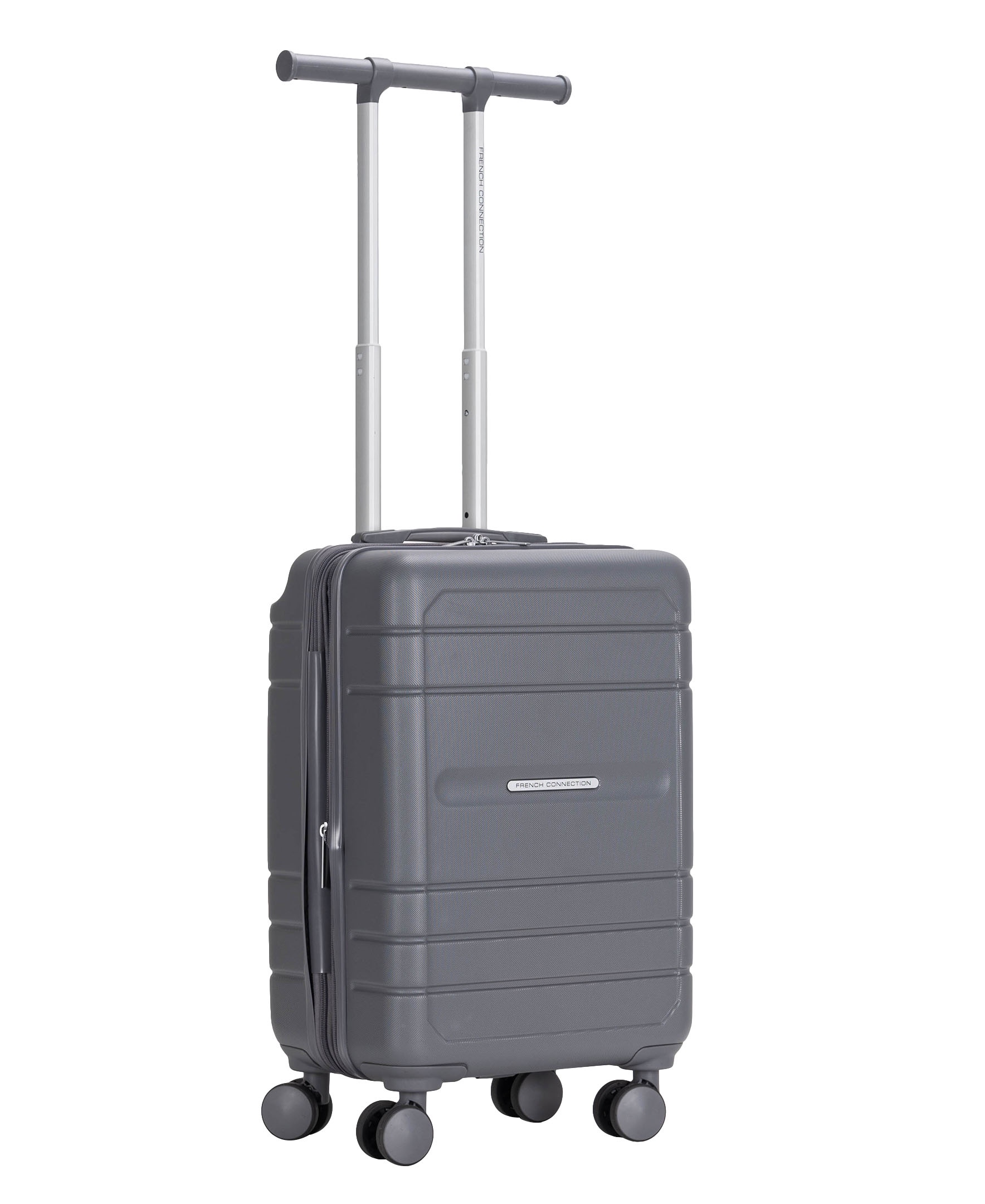 French Connection 22 Inch Expandable Rolling Carry On Luggage Quiet Shade: What Stands Out on Walmart