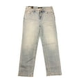 thumbnail image 1 of French Connection Essentials Women's High Rise Classic Straight Jeans (Light Wash, 12), 1 of 2