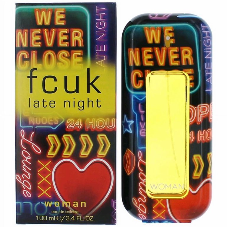 Fcuk Late Night Eau De Toilette Spray By French Connection - 3.4 oz Fcuk Late Night Eau De Toilette Spray By French Connection - 3.4 oz