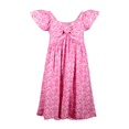thumbnail image 1 of French Connection Girls' Floral Smocked Sundress with Flutter Sleeves for Kids (Sizes 4-16), 1 of 8