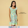 thumbnail image 1 of French Connection Girls Floral Smocked Sundress with Ruffle Straps for Kids (Sizes 4-16), 1 of 8