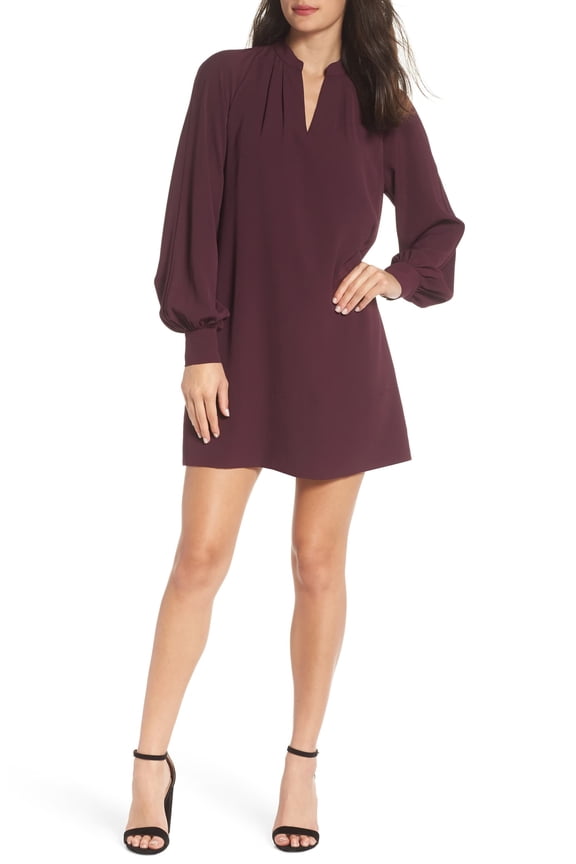 | Mahi Crepe Tunic Dress | Purple | Size 0
