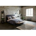thumbnail image 1 of French Connection Stonewash Printed Cotton Accent Rug, Gray, 4x6, 1 of 6