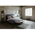 thumbnail image 1 of French Connection Stonewash Printed Cotton Accent Rug, Navy, 3x5, 1 of 6