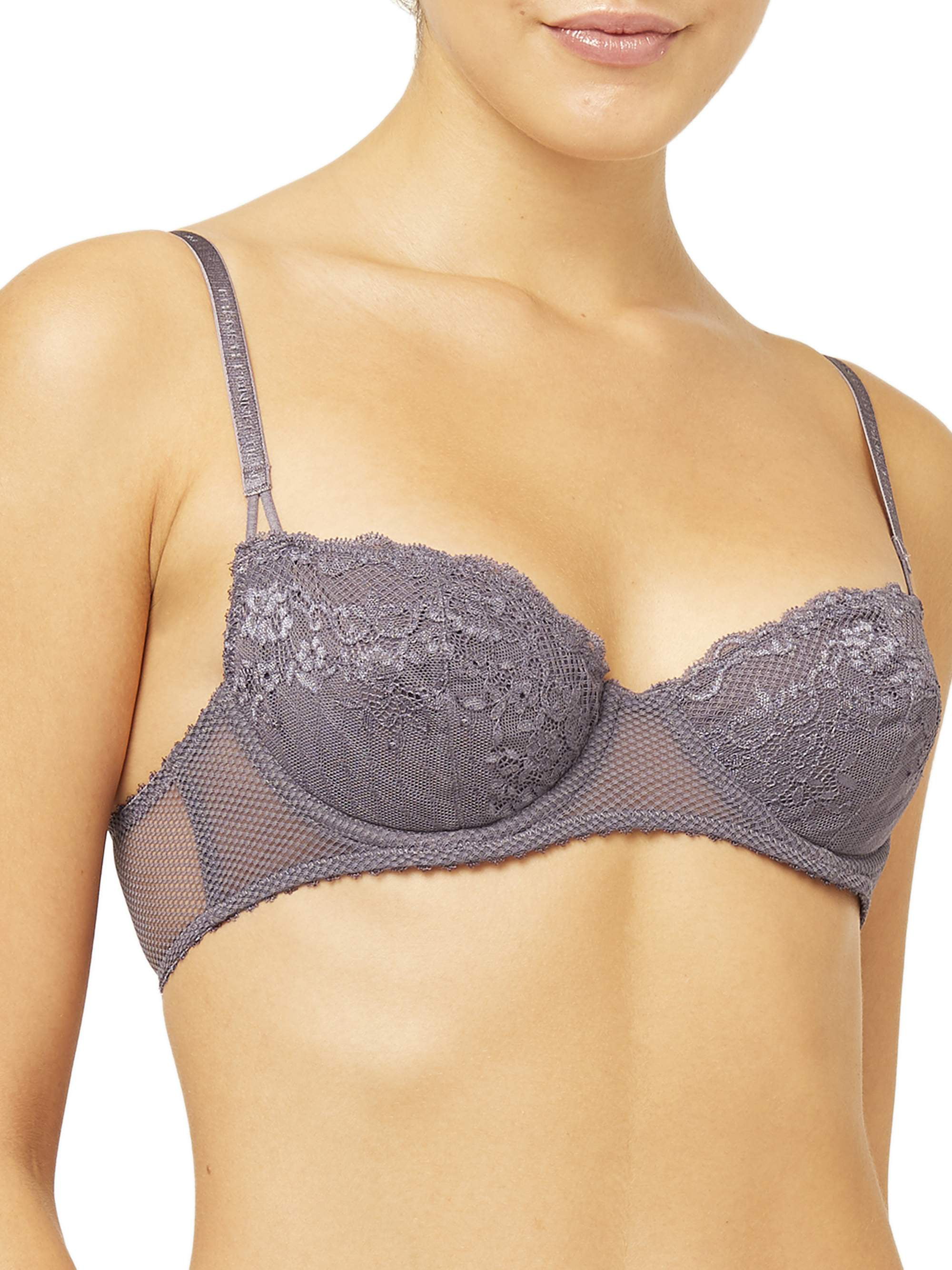 French Connection Unlined Lace Demi Bra 
