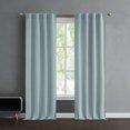 thumbnail image 1 of French Connection Val Room Darkening Back Tab Window Curtain 2-Panel Sets, 1 of 7