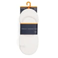 thumbnail image 1 of French Connection Women's 5-Pk Cotton Blend Sneaker Liners No-Show Socks-White, 1 of 2