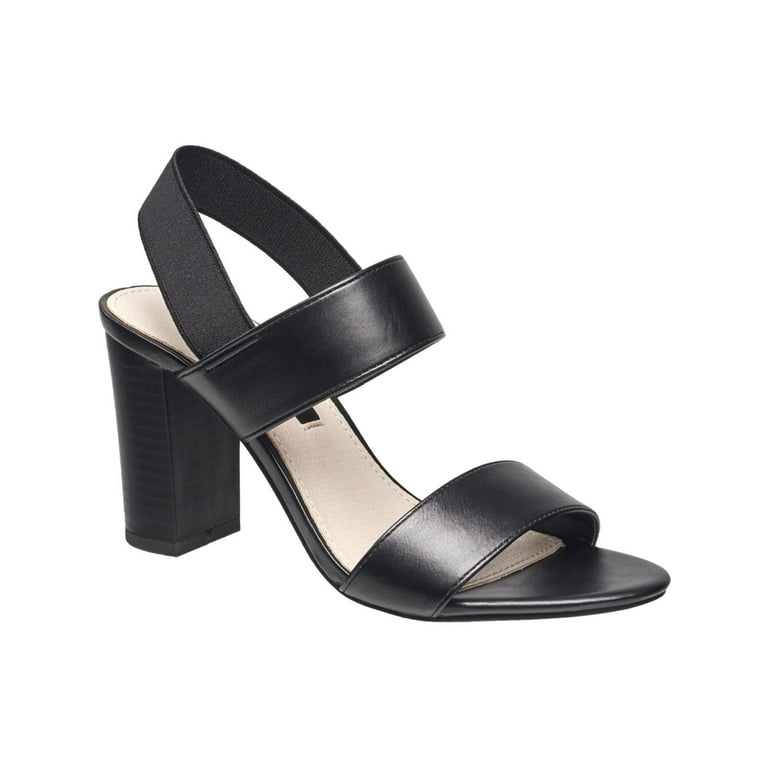 Broad heel best sale sandals
