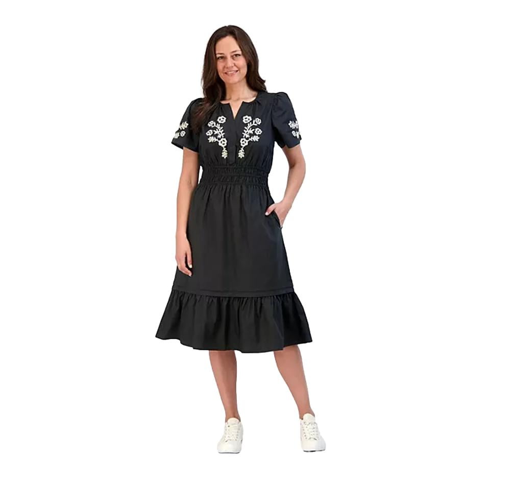 French Connection Women's Embroidered Dress in Black Size Small - Walmart.com French Connection Women's Embroidered Dress in Black Size Small - Walmart.com