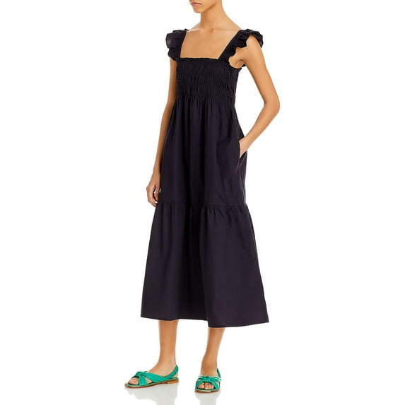 French Connection Womens Cotton Long Sundress
