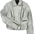 thumbnail image 1 of French Connection Womens Emelisse Motorcycle Jacket, White, 4, 1 of 1