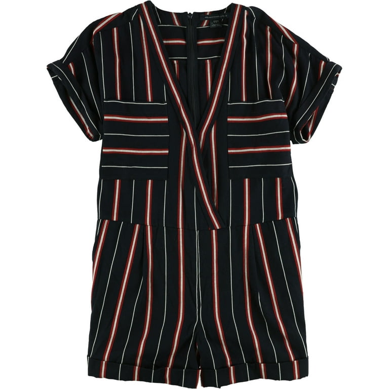 French Connection Womens Hasan Romper Jumpsuit Blue 4