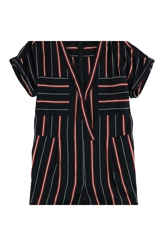 Womens Hasan Romper Jumpsuit, Blue, 4