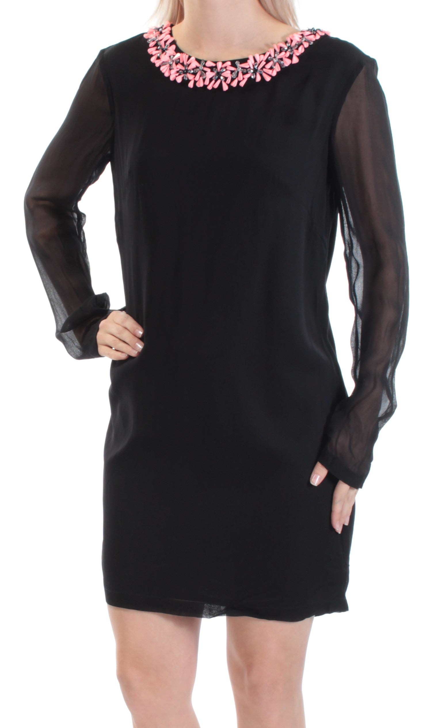 french connection beaded dress Rent French Connection Anadia Sequin Tie Back Dress main image 0