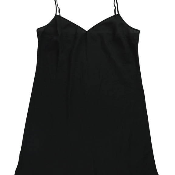 French Connection Womens Slip A-line Dress, Black, 12