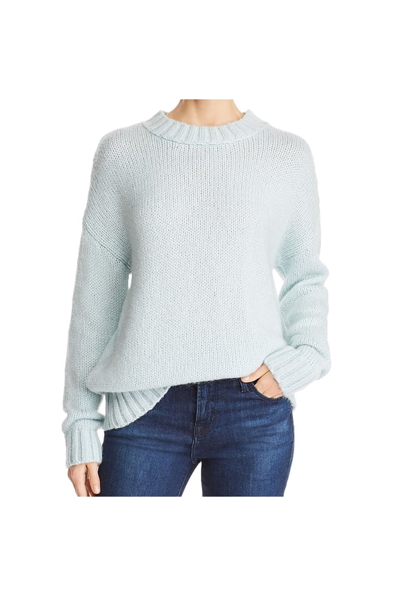 Womens Snuggle Pullover Sweater, Blue, X-Small