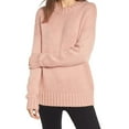 thumbnail image 1 of French Connection Womens Snuggle Pullover Sweater, Pink, Medium, 1 of 2