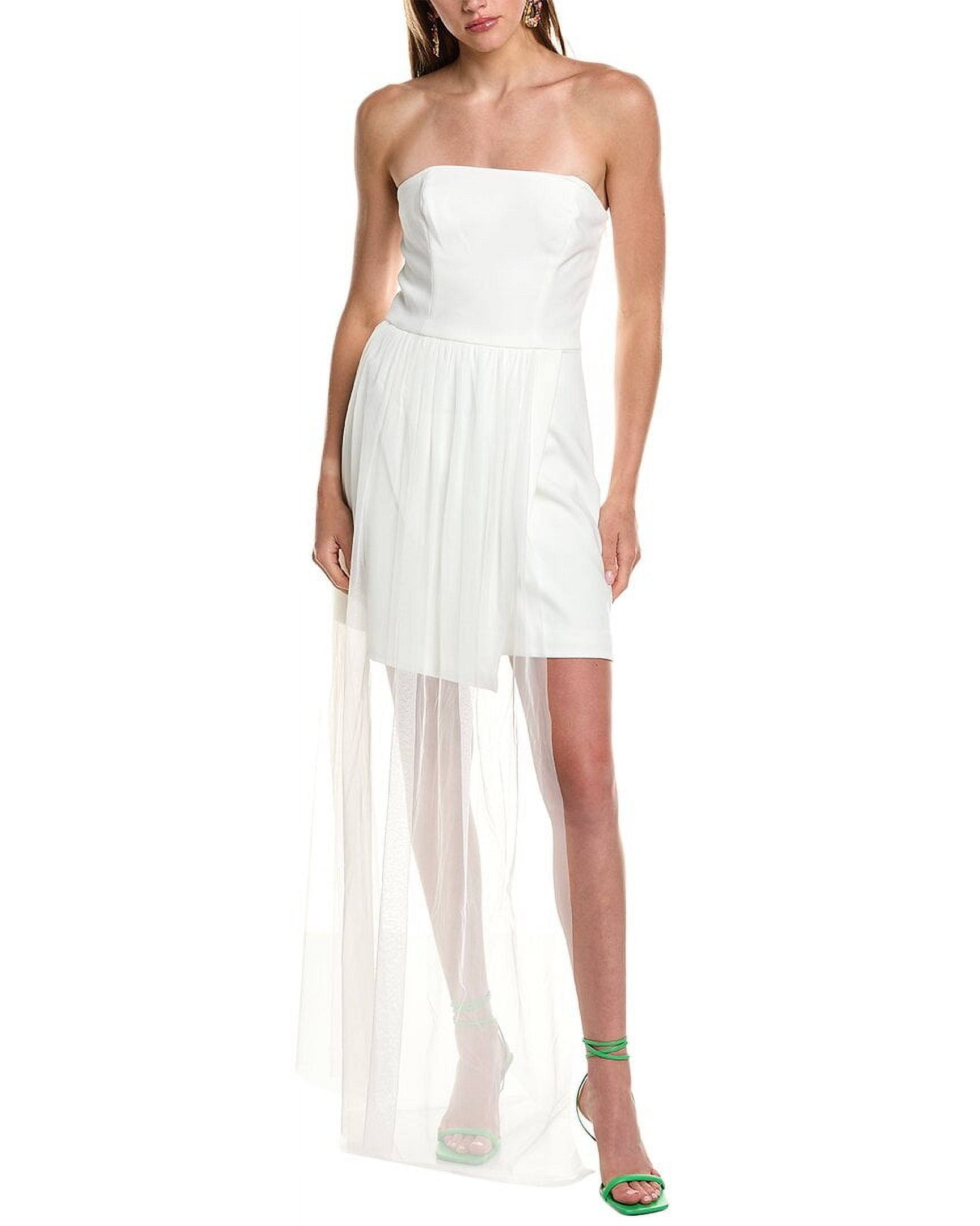 open lace back dress Birdie Linen Shoulder Tie Dress main image 0