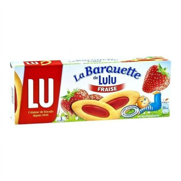 French Cookies LU Barquettes Strawberry 120g (4.2oz)