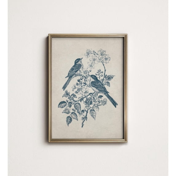 French Country Botanical Neutral Poster, Unframed Size 24x36