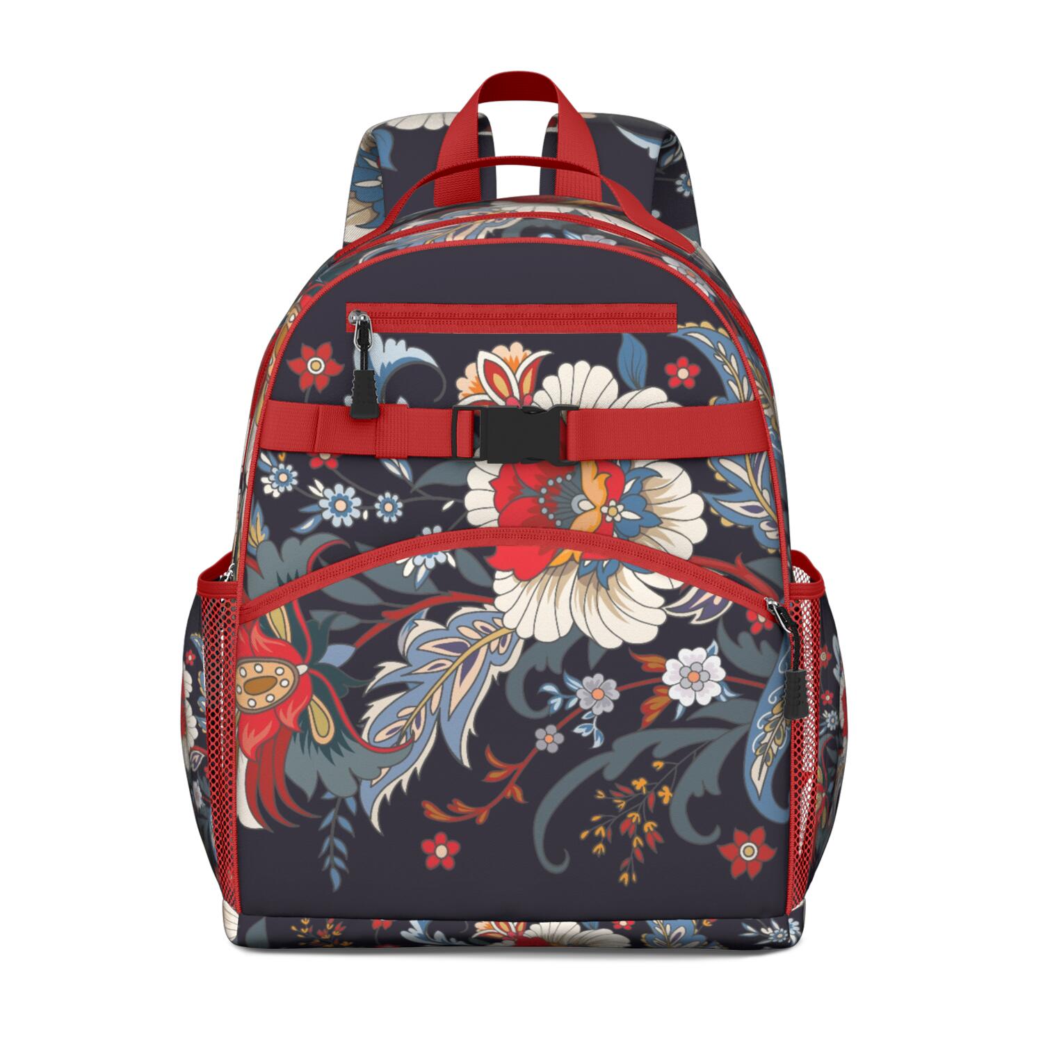 French Country Chic Backpack Waterproof & Ergonomic with Decorative ...