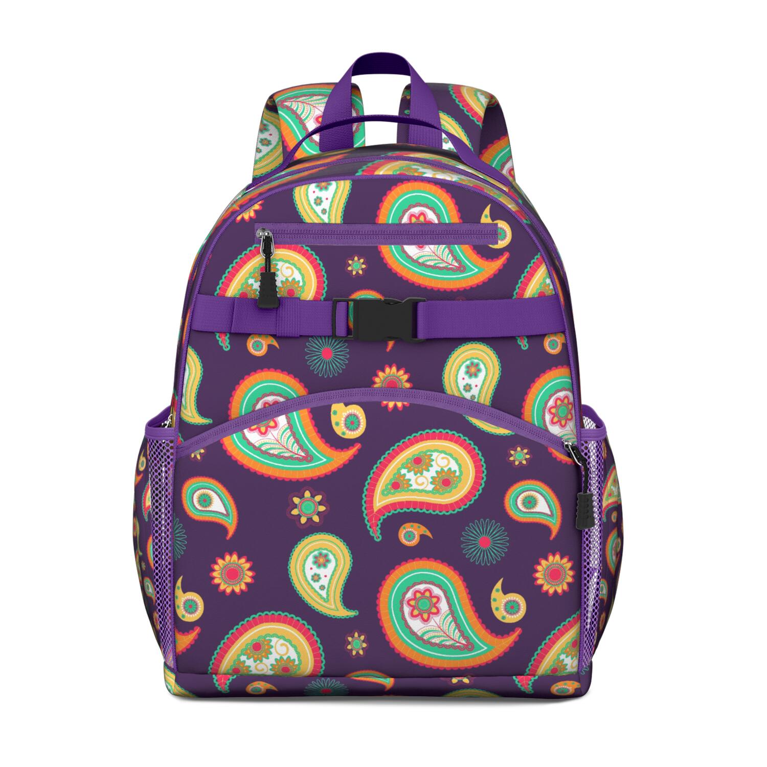 French Country Chic Backpack Waterproof & Ergonomic with Decorative ...