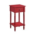 thumbnail image 1 of French Country Khloe Accent Table, Red Wood Finish, 1 of 1
