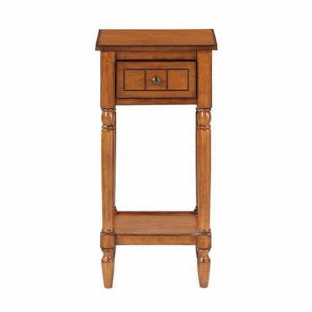 French Country Khloe Accent Table - Walnut