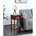 thumbnail image 1 of French Country Khloe Deluxe 1 Drawer Accent Table with Shelf, 1 of 6