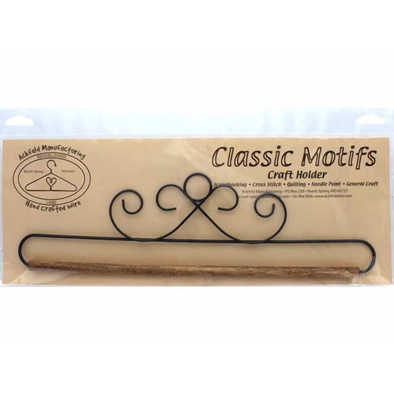 French Curls Fabric Holder