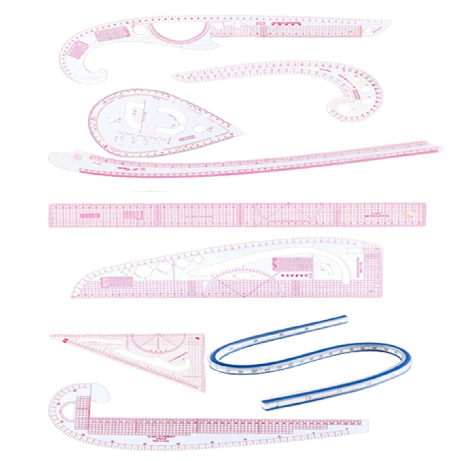 French Curve Ruler Set Sewing Tools Fashion Design Pattern Making ...