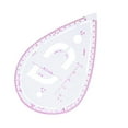 thumbnail image 1 of French Curved Ruler Multifunctional Patchwork Ruler Measure Ruler Dressmaking Drawing Template Tool Sewing Tool, 1 of 9